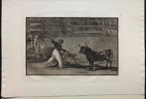 Tyrefægtning: Oprindelsen af ​​harpunerne eller flagene af Francisco de Goya
