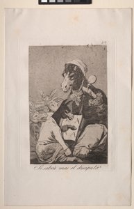 Caprices: Kan eleven ikke vide mere? af Francisco de Goya