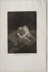 Caprices: Hvem ville have troet det! af Francisco de Goya