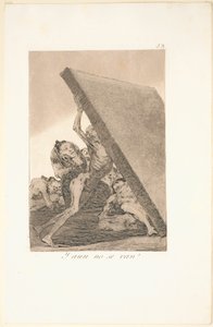 Caprichos: Og stadig går de ikke! af Francisco de Goya