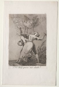 Caprichos: Kan nogen ikke løsne os? af Francisco de Goya