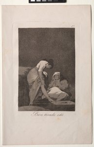 Caprichos: Det er pænt strakt af Francisco de Goya