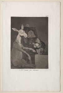Caprichos: Hverken mere eller mindre af Francisco de Goya