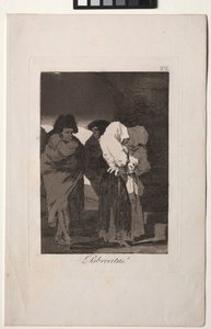 Caprichos: Stakkels små piger! af Francisco de Goya