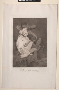 Caprichos: Det er bestemt at kunne læse af Francisco de Goya
