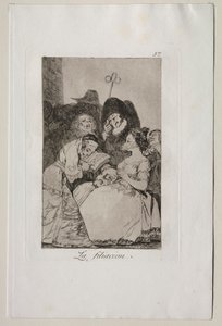 Caprichos: Filiationen. af Francisco de Goya