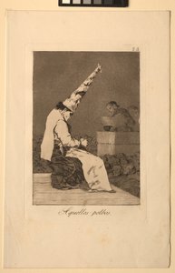 Caprichos: Disse støvpletter. af Francisco de Goya