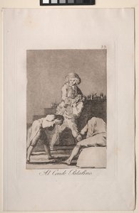 Caprichos: Til Palatinergreven eller Ganegreven af Francisco de Goya