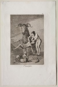 Caprichos: Forsøg af Francisco de Goya