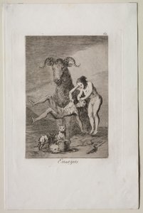 Caprichos: Forsøg. af Francisco de Goya