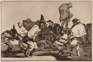 Carnival Folly (Disparate de carnaval) fra serien Los Disparates af Francisco de Goya