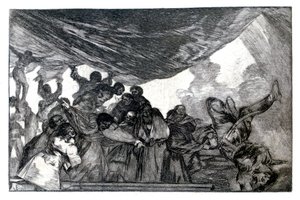 Klar fantasi, 1819-1823 af Francisco de Goya
