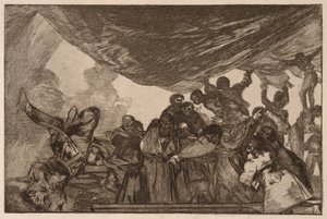 Klar dårskab, fra serien Los Disparates af Francisco de Goya