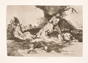 De ekviperer sig (16) af Francisco de Goya