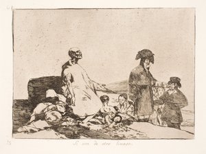 De er af en anden Race (61) af Francisco de Goya