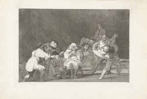 Loyaliteten La Lealtad Los Disparates (The follies) (serietitel) Los Proverbios (Ordsprogene) (serietitel) af Francisco de Goya
