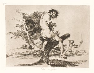 Dette er værre (37) af Francisco de Goya