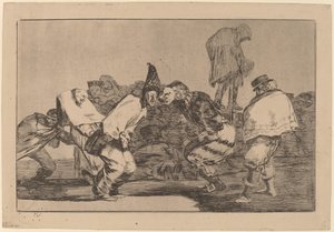 Disparate de Carnaval (Carnival Folly) af Francisco de Goya