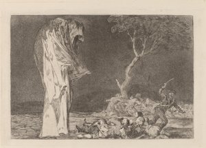 Frygtens dårskab af Francisco de Goya