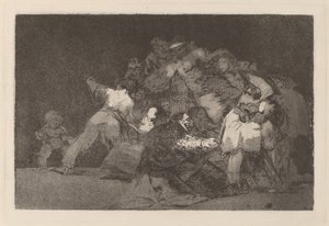 Uensartet generel (General Folly) af Francisco de Goya