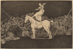 Uensartet punktual (Sure Folly) af Francisco de Goya