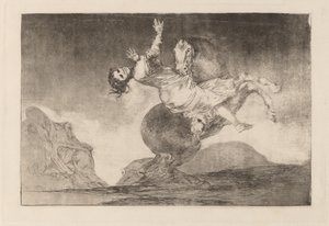 Raptor-hesten (hestebortføreren) af Francisco de Goya