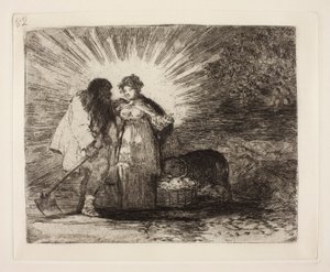Dansk: The Disasters of War, plade nr. 82 af Francisco de Goya