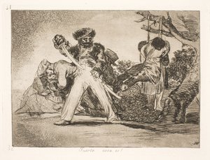 Et probat middel (31) af Francisco de Goya