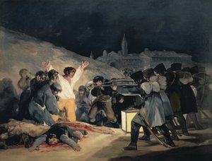 Henrettelse af forsvarerne af Madrid, 3. maj, 1808, 1814 (se også 155453 for detaljer)