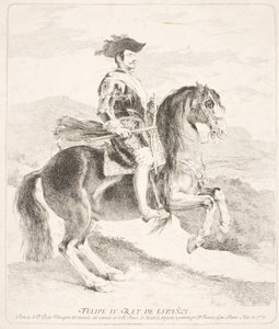Filip IV, konge af Spanien, til hest af Francisco de Goya