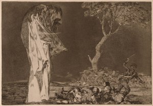 Frygtens dårskab, fra serien Los Disparates af Francisco de Goya