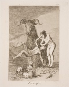 Forsøg af Francisco de Goya