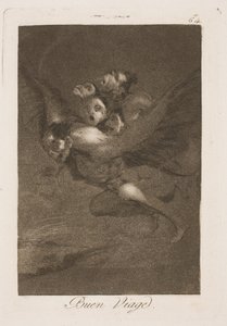God rejse! af Francisco de Goya