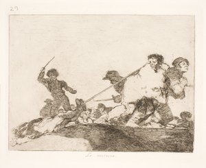 Han fortjente det (29) af Francisco de Goya
