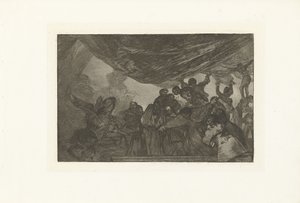 Klar Dårskab uensartet claro Los Disparates (The follies) (serietitel) Los Proverbios (Ordsprogene) (serietitel) af Francisco de Goya