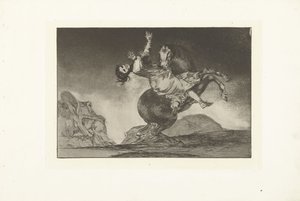 Kidnapningshesten El caballo rovfugl Los Disparates (The follies) (serietitel) Los Proverbios (Ordsprogene) (serietitel) af Francisco de Goya