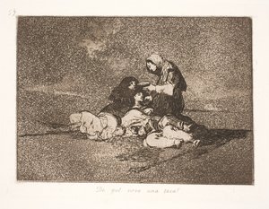 Hvad forslår en enkelt kop? (59) af Francisco de Goya