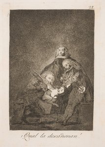 Hvor de plukker hende af Francisco de Goya