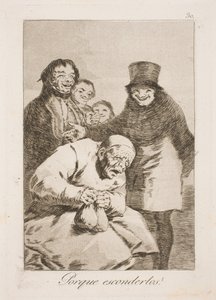 Hvorfor gemme dem? af Francisco de Goya