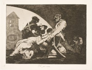 Ikke fra dem (11) af Francisco de Goya