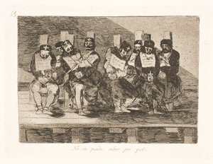 Ingen ved hvorfor (35) af Francisco de Goya