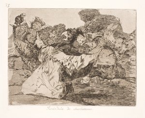 Quacks runddans (75) af Francisco de Goya