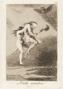 Linda maestra! (Smukke lærer!) af Francisco de Goya