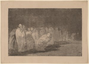 Los ensacados (Mændene i sække) af Francisco de Goya