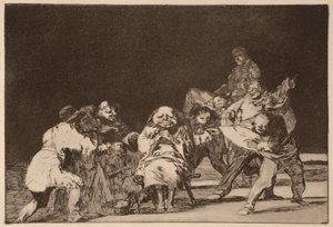 Loyalitet, fra serien Los Disparates af Francisco de Goya