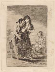 Ni asi la distingue (selv således kan han ikke få hende ud) af Francisco de Goya