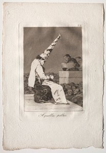 Firs Caprices: Disse Polbos, 1793-1798. af Francisco de Goya