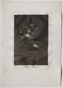 Firs Caprices: Bon Voyage af Francisco de Goya