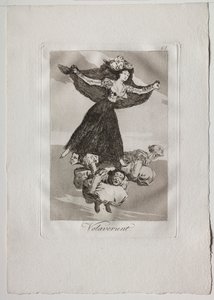 Firs Caprices: Volaverunt af Francisco de Goya