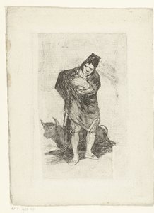 Gammel tyrefægter El embozado af Francisco de Goya